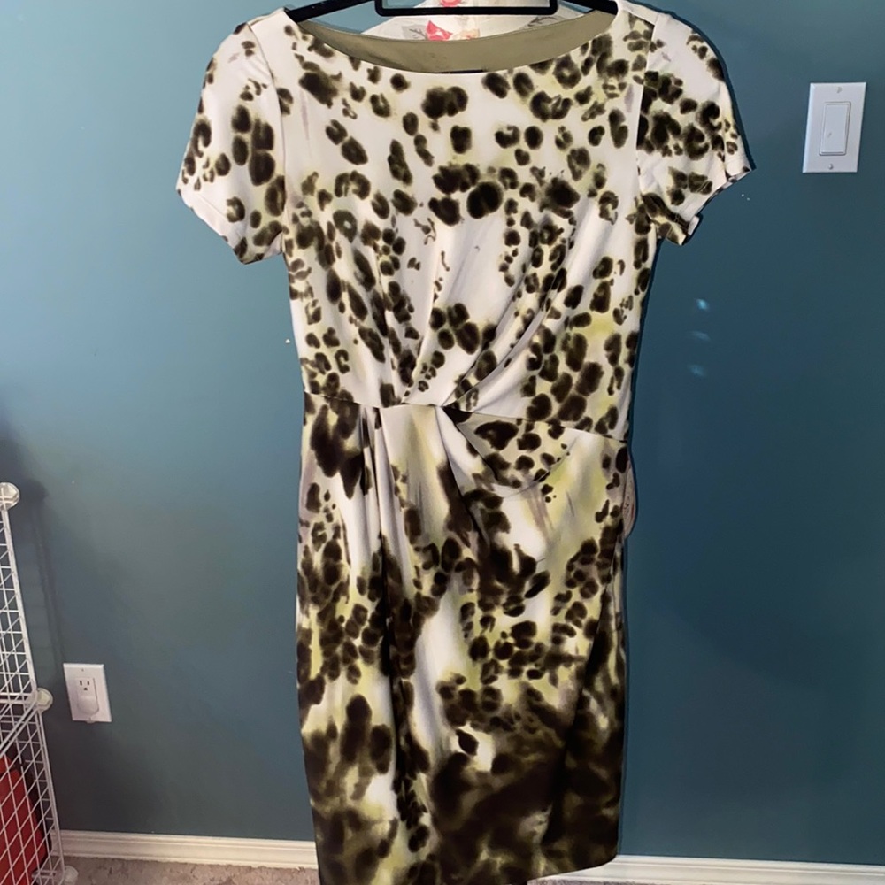 3. Just Taylor green Business dress